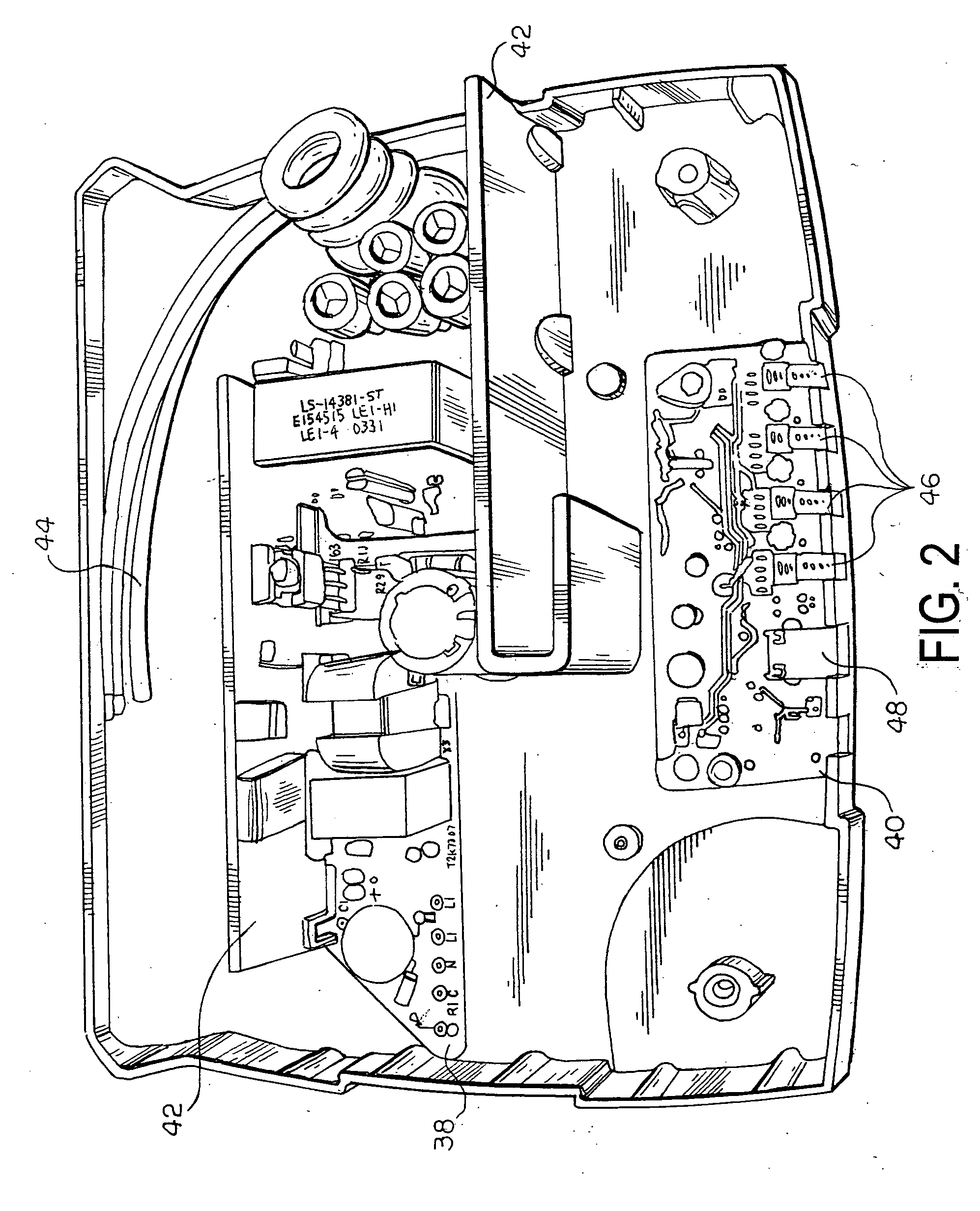 Desk mounted power and accessory outlet apparatus