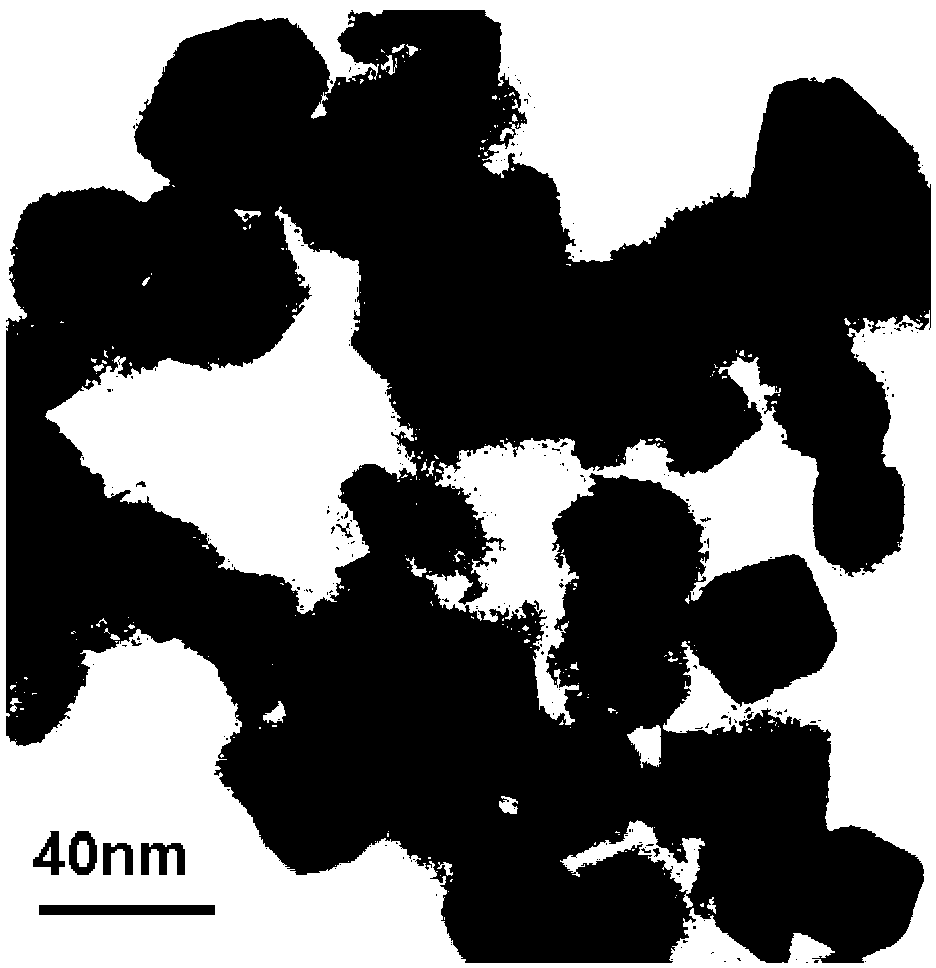 Method for preparing palladium nanometer sheet with optical property