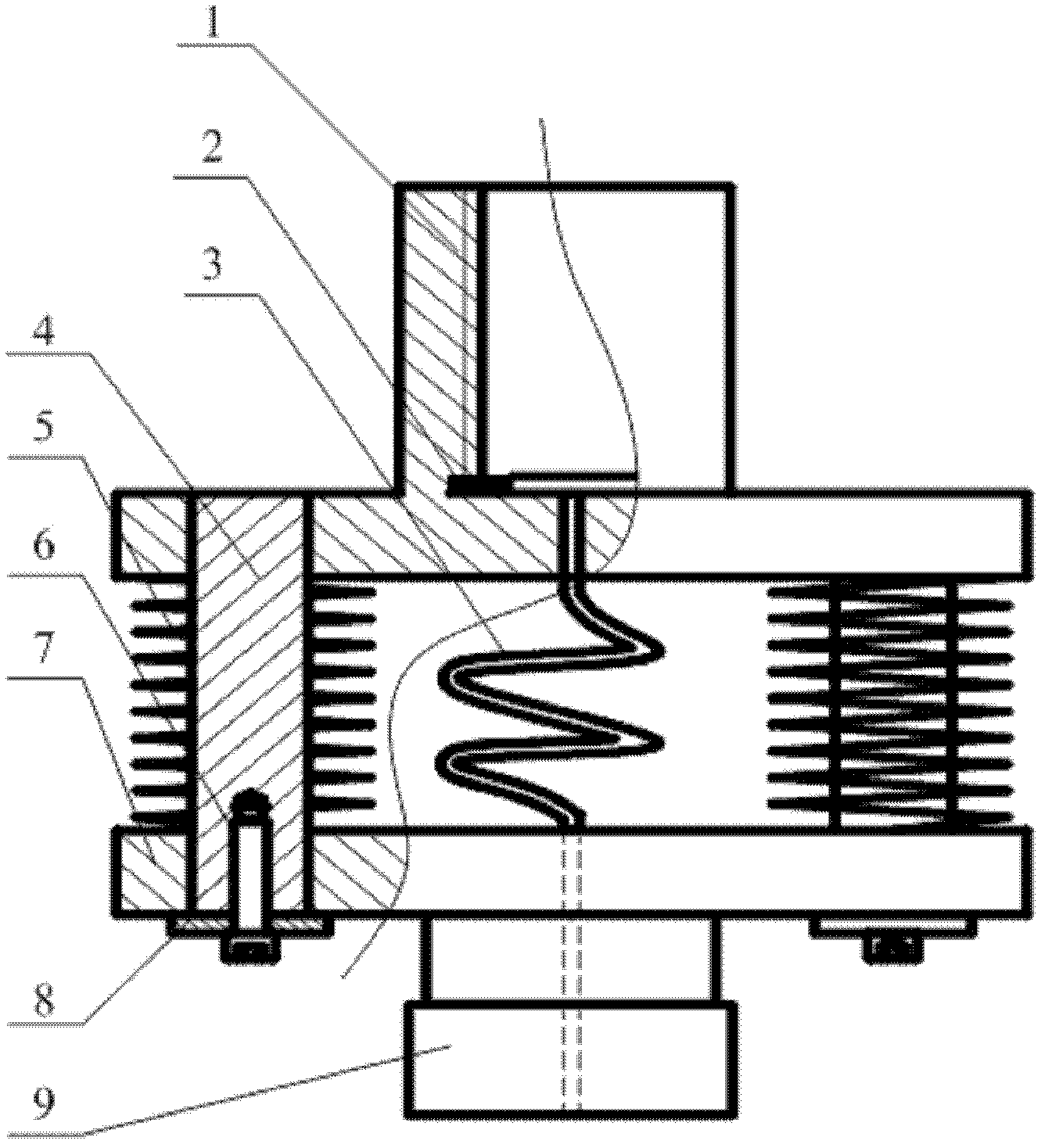 Gap self-adaptive polishing grinding head