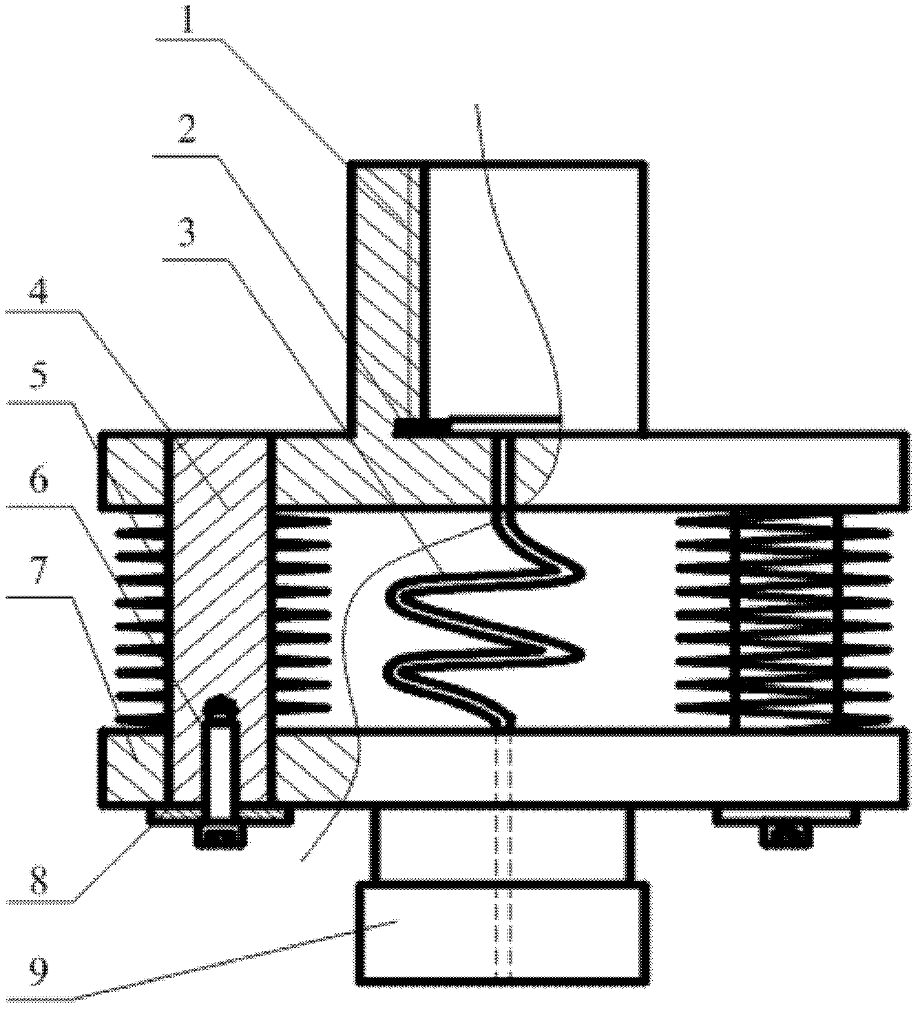 Gap self-adaptive polishing grinding head