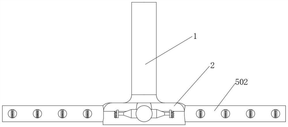 Sewage oxygen exposure device suitable for advanced environmental protection industry