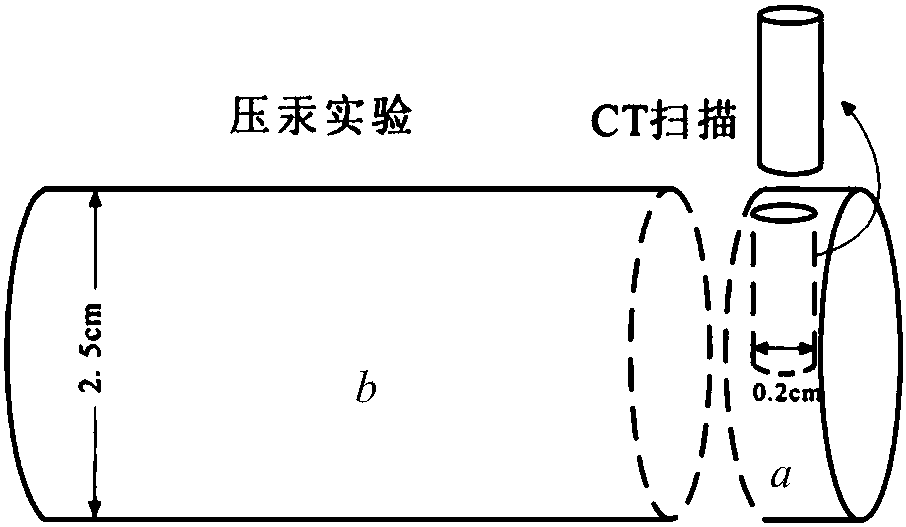 Construction method of dense sandstone multi-scale pore model and application