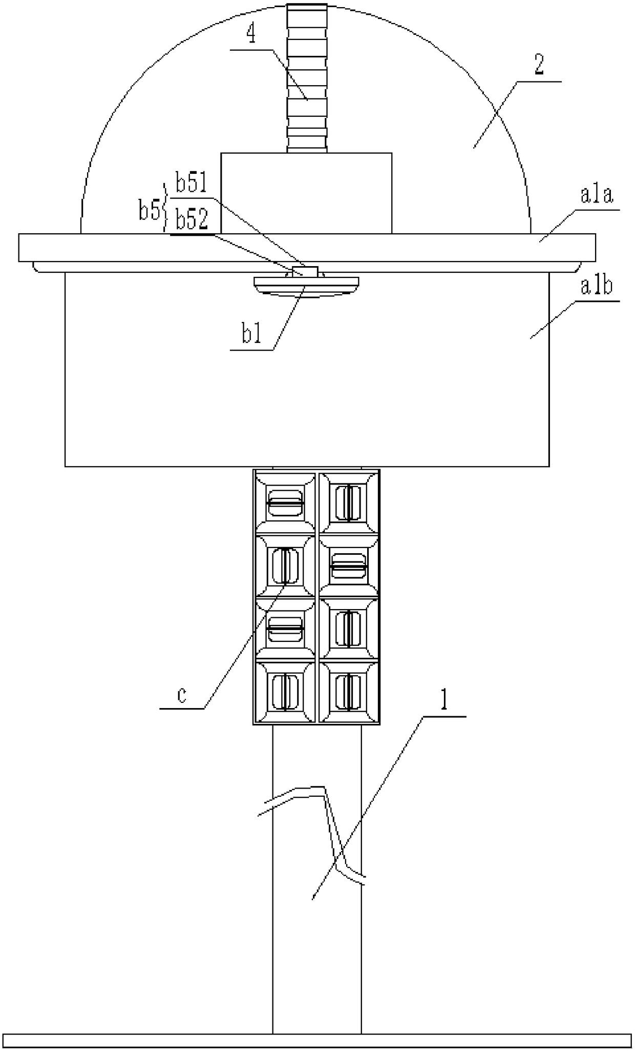 Integrated high-heat-dissipation intelligent LED (Light-emitting Diode) streetlamp system