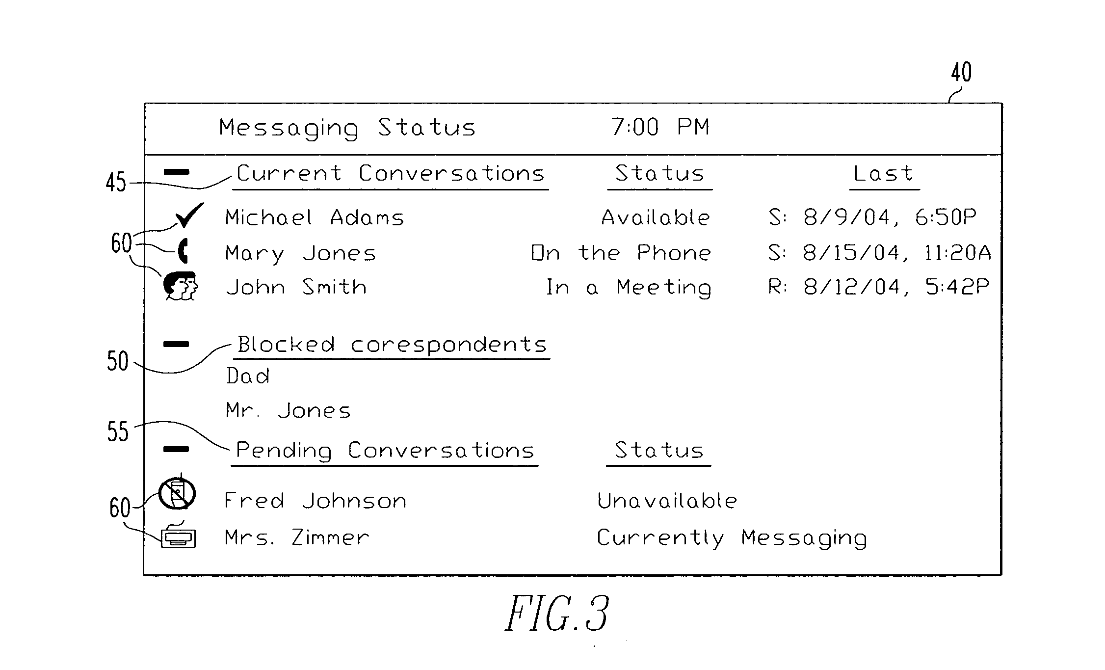 Method for creating a peer-to-peer immediate messaging solution without using an instant messaging server