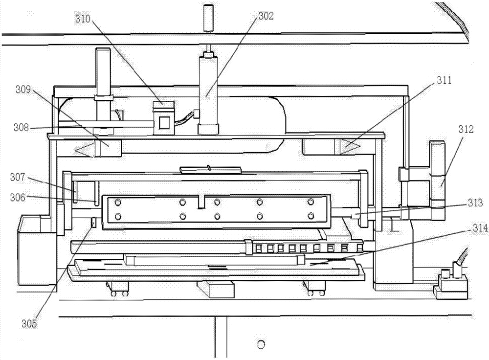 Automatic glue brushing and tape adhering device