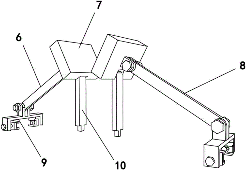 Sample fixing device for double-end-face grinding stone machine