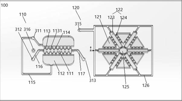 Biomimetic intestinal and liver microfluidic cell culture-drug screening integrated chip