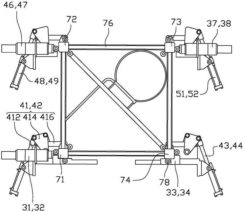 Tower crane standard section processing device and processing method