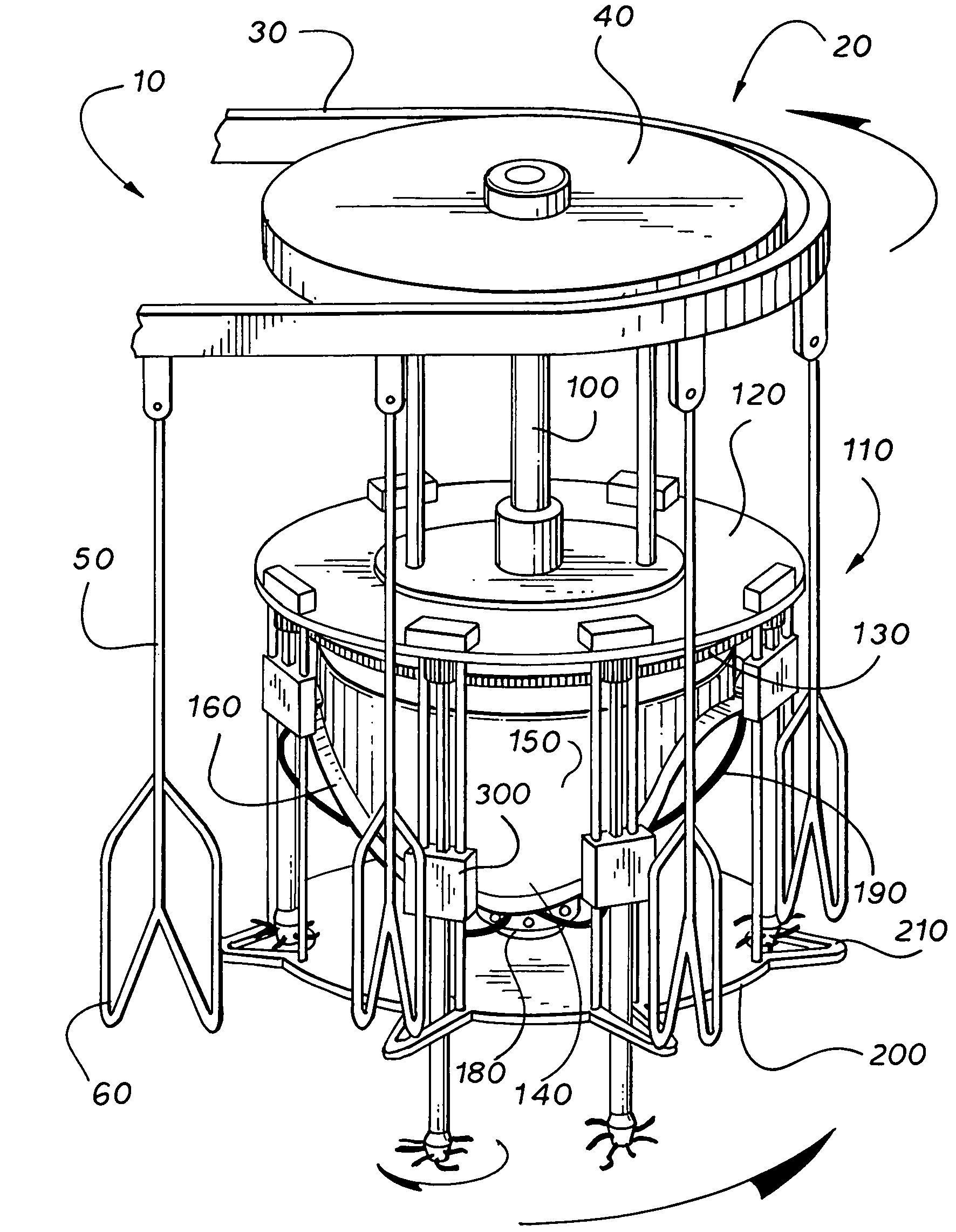 Machine for cleaning fowl and method of use thereof