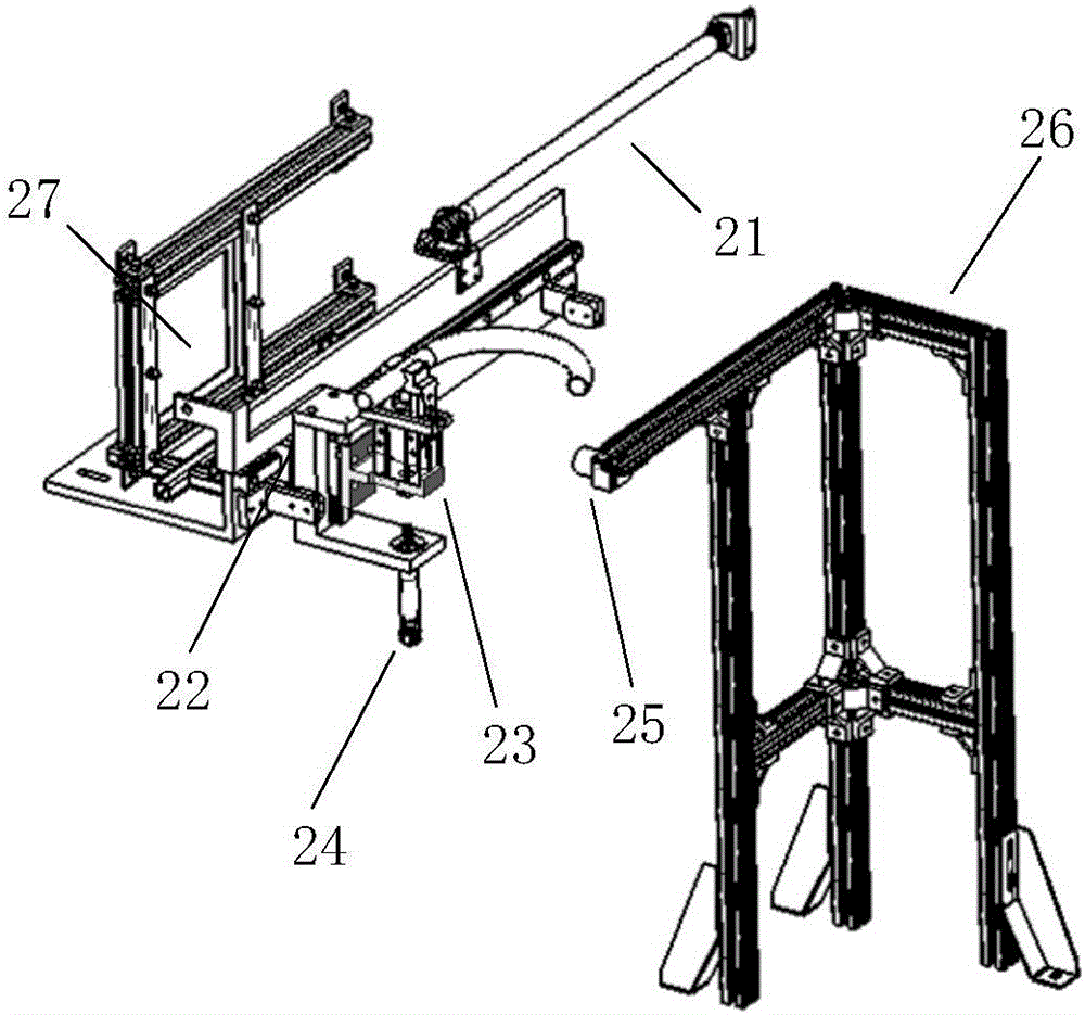 Bent pipe intelligent polishing system based on image identification as well as intelligent polishing equipment