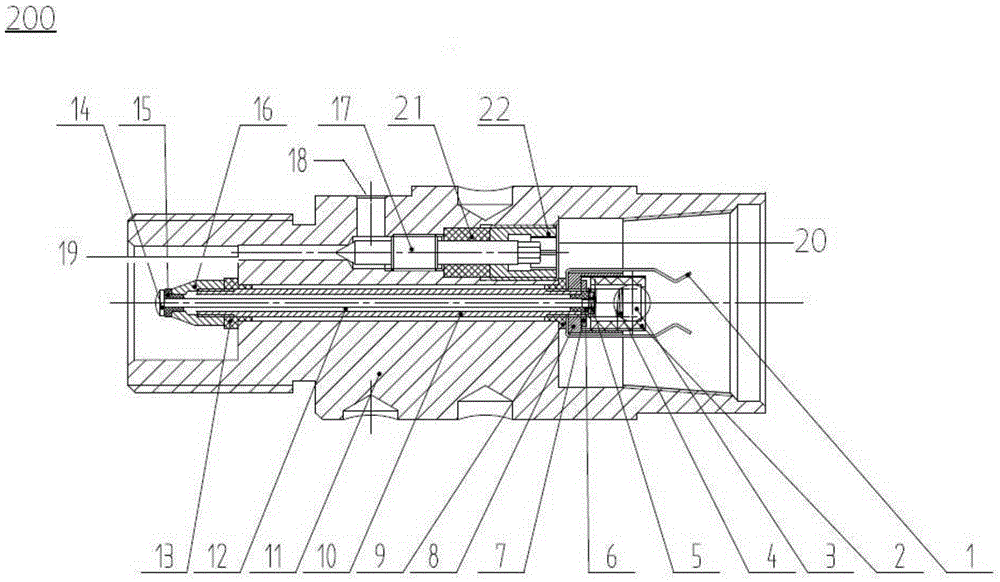 Carbon dioxide filling valve and fracturing device