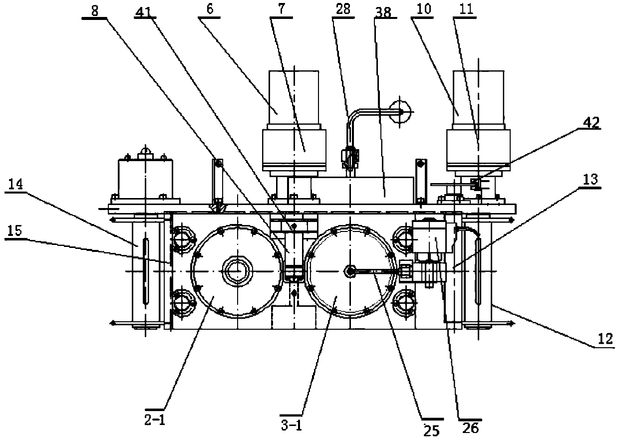 Alpha, beta and gamma radioactive aerosol continuous sampling and measuring device