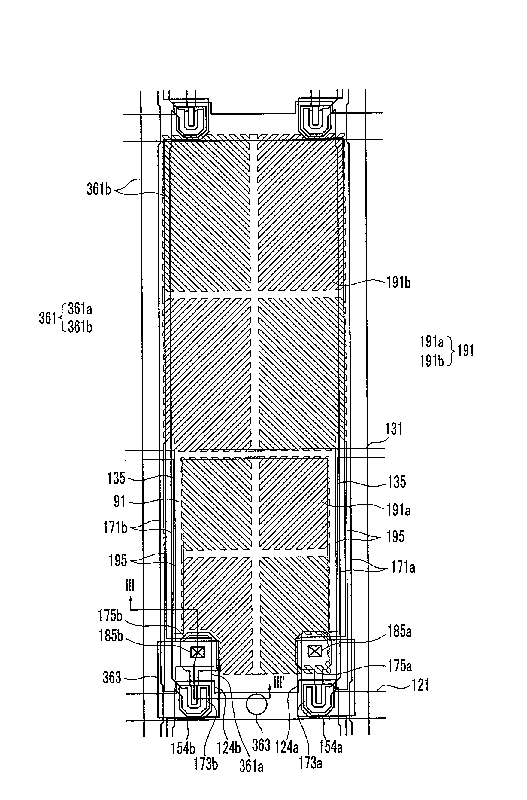 Liquid crystal display, a method for manufacturing a liquid crystal display and a liquid crystal composition