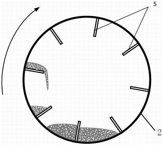 Preparation method of graphene coating metal base composite powder through vapour deposition