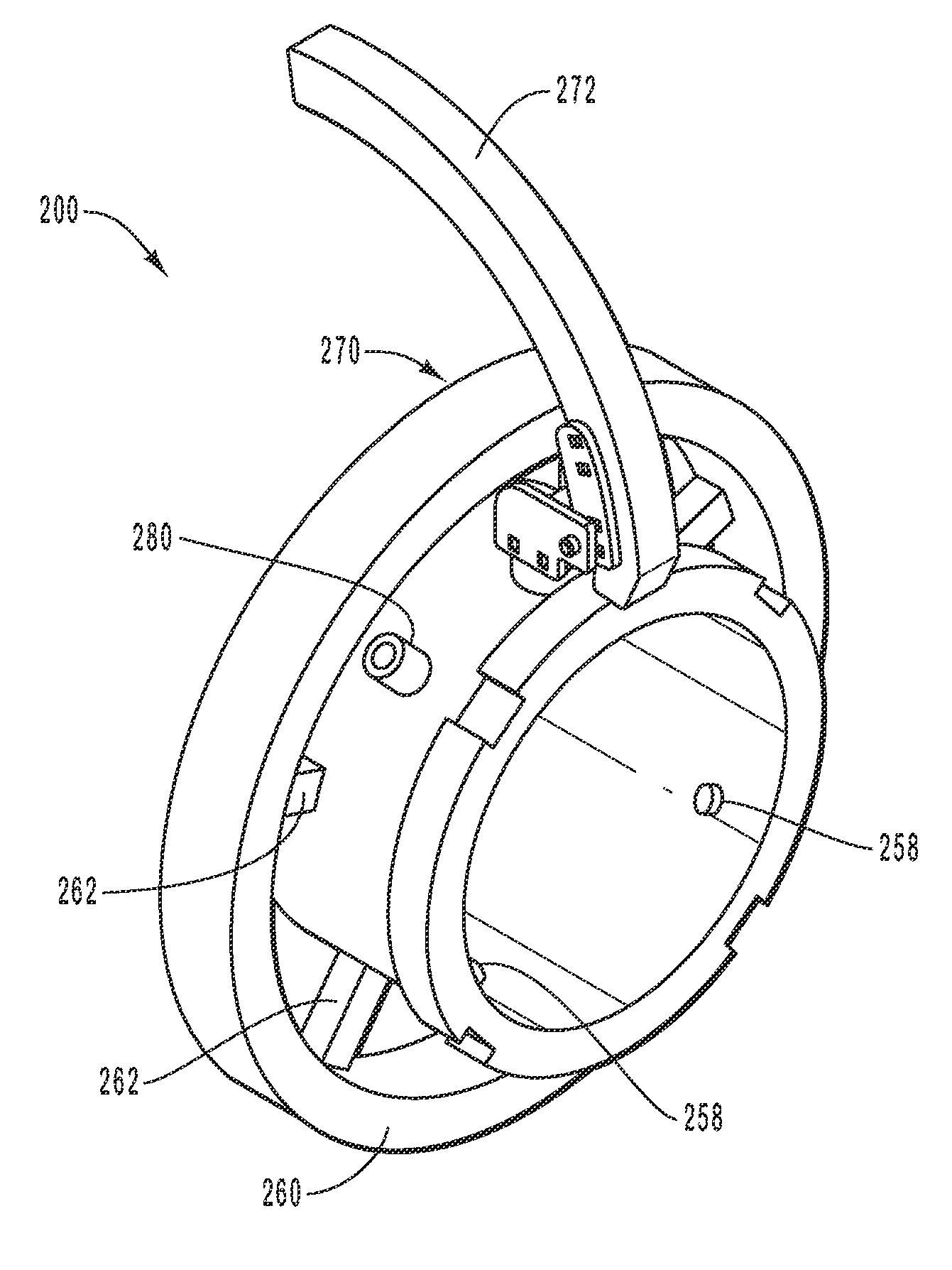 Fluid system coupling with pivoting handle actuating member