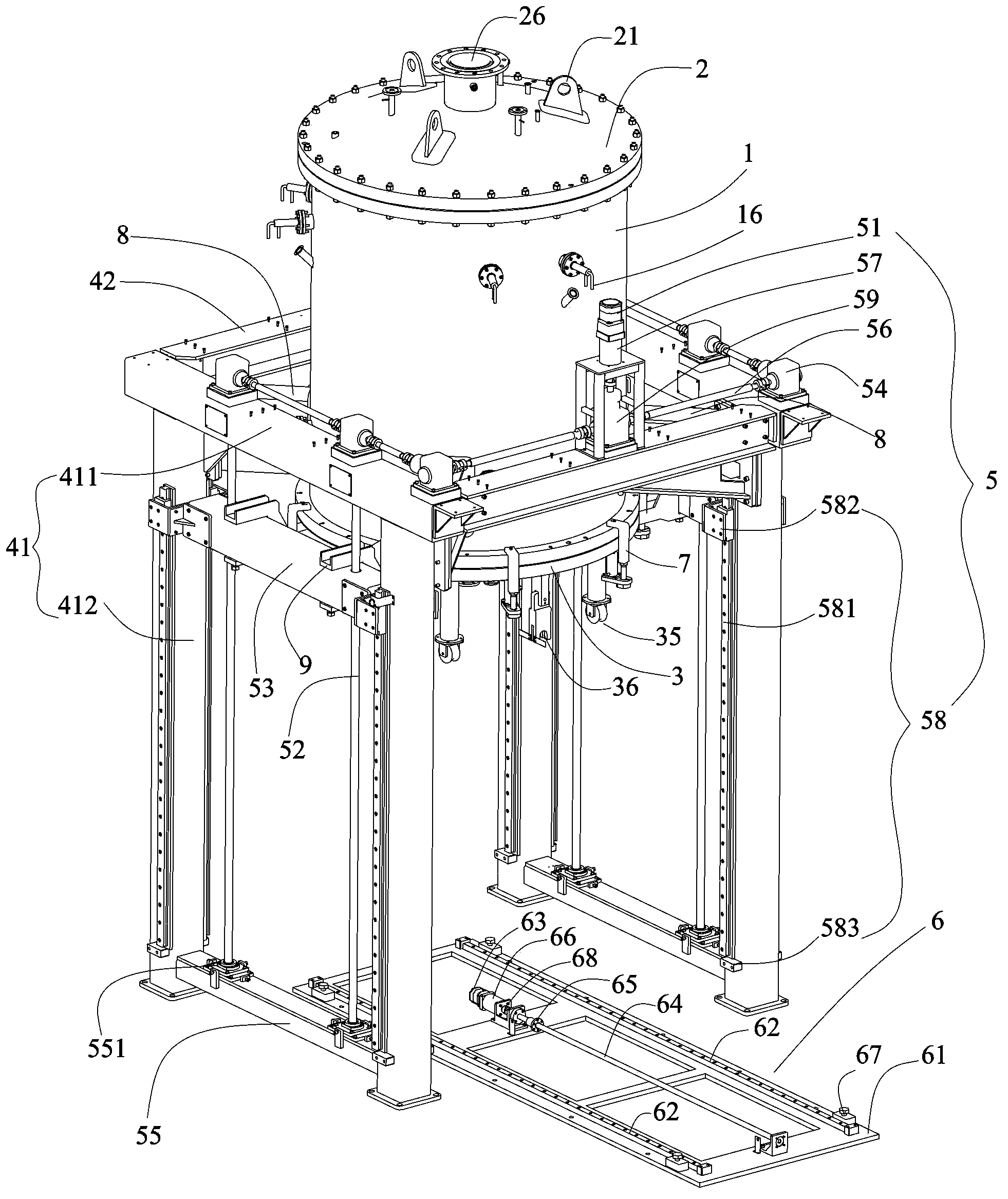 Chemical vapor deposition furnace