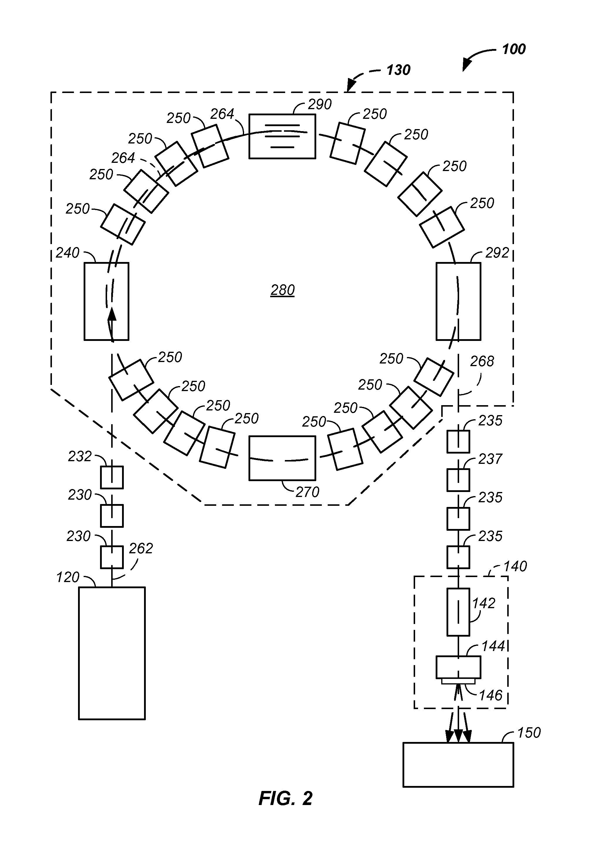 Treatment delivery control system and method of operation thereof