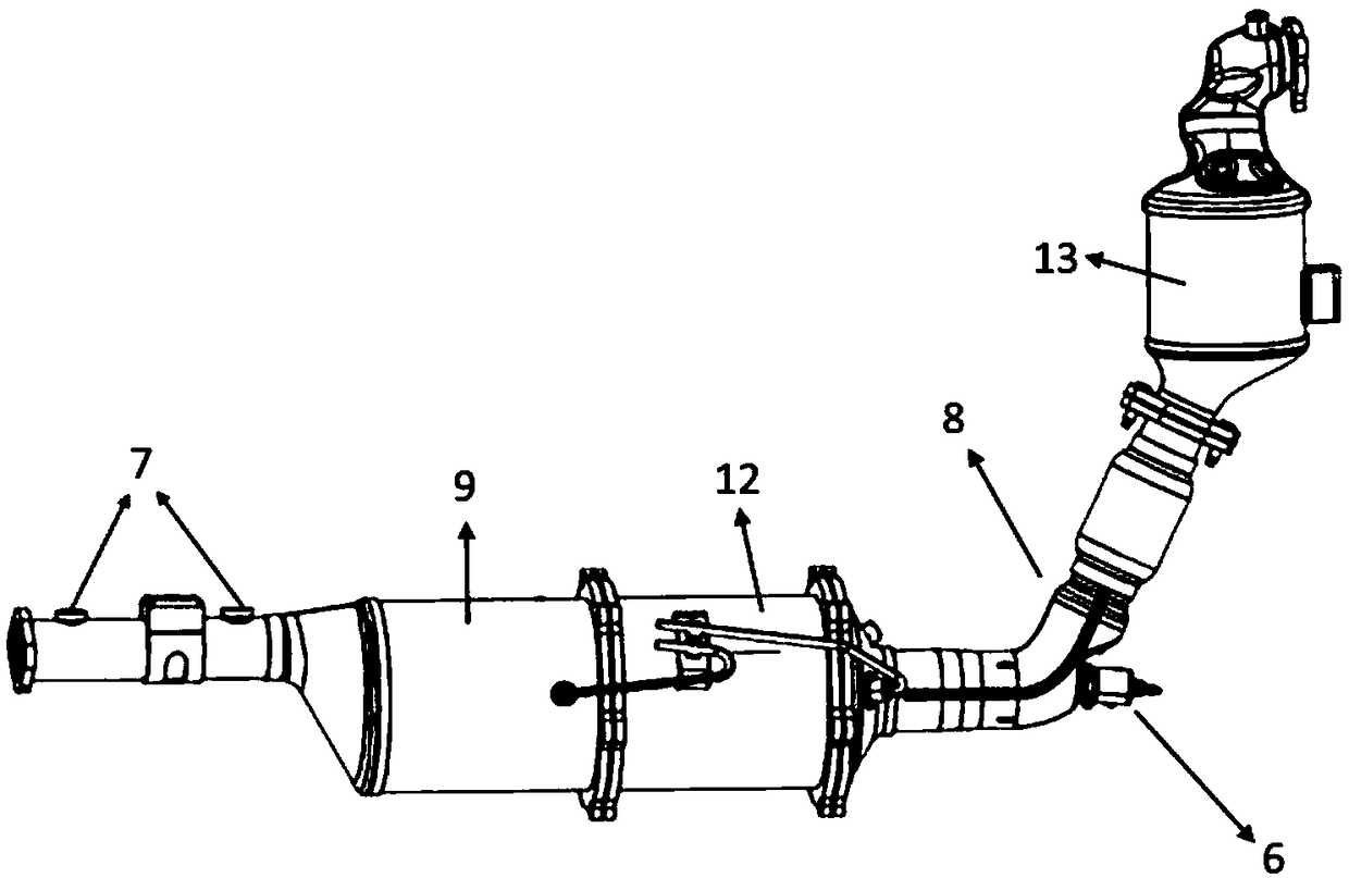 Auxiliary ammonia uniformity testing equipment and testing method thereof