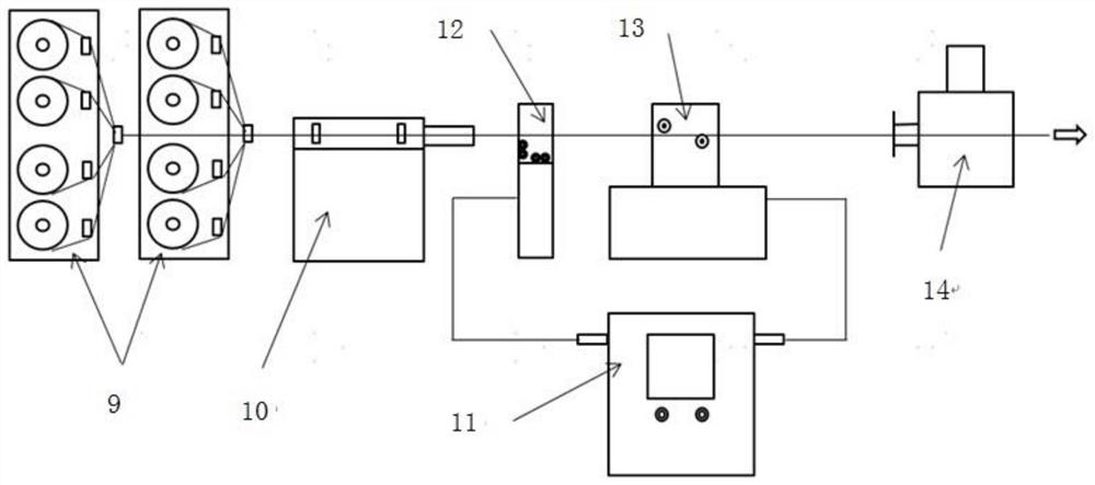 Full-dry optical fiber ribbon optical cable and manufacturing method thereof