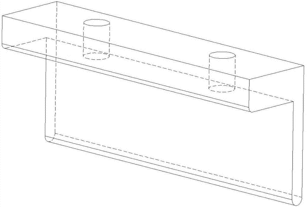 Four-airfoil-type radio frequency quadrupole-field accelerator cavity hydrogen furnace brazing method