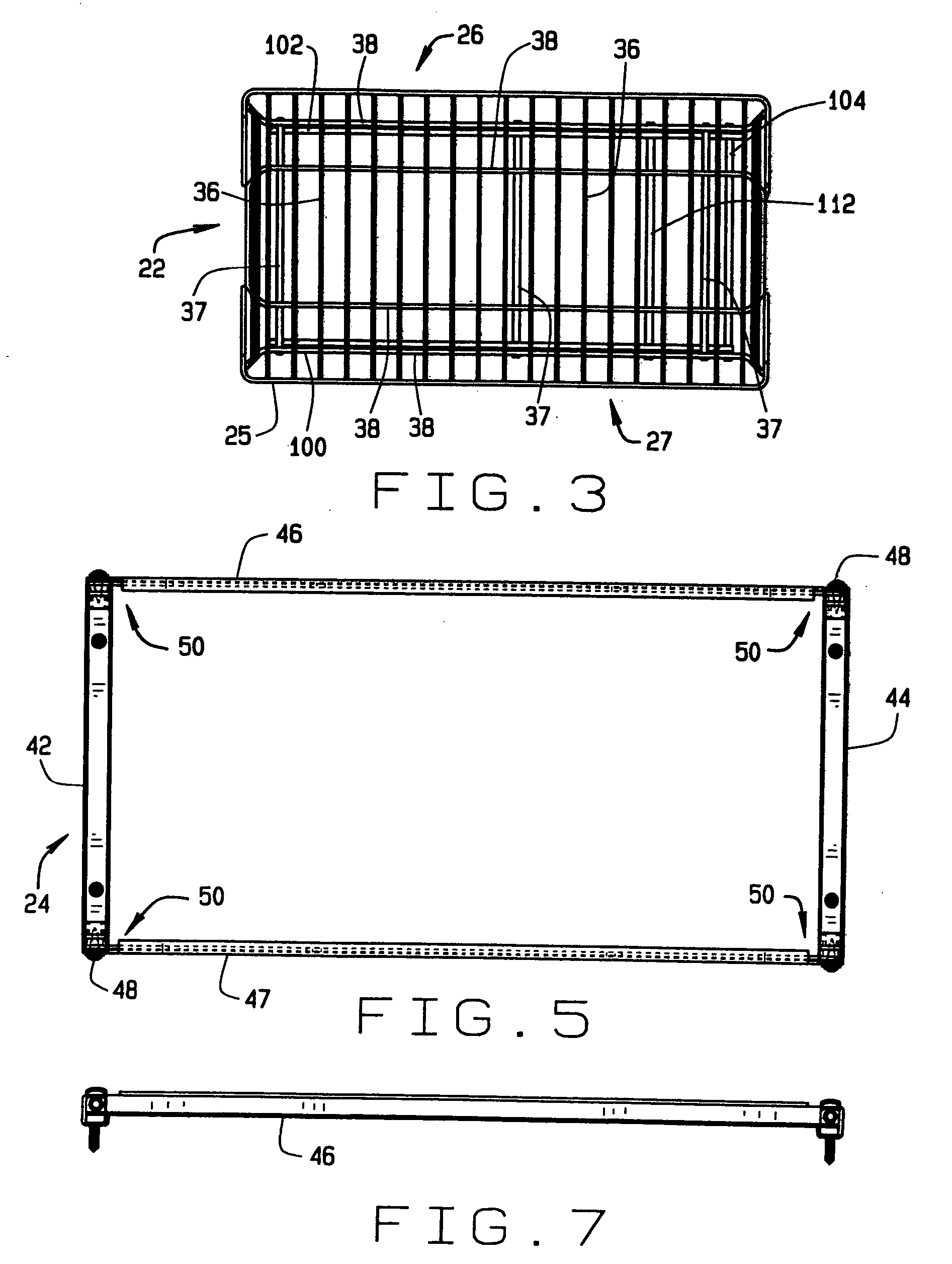 Wire baskets and related devices