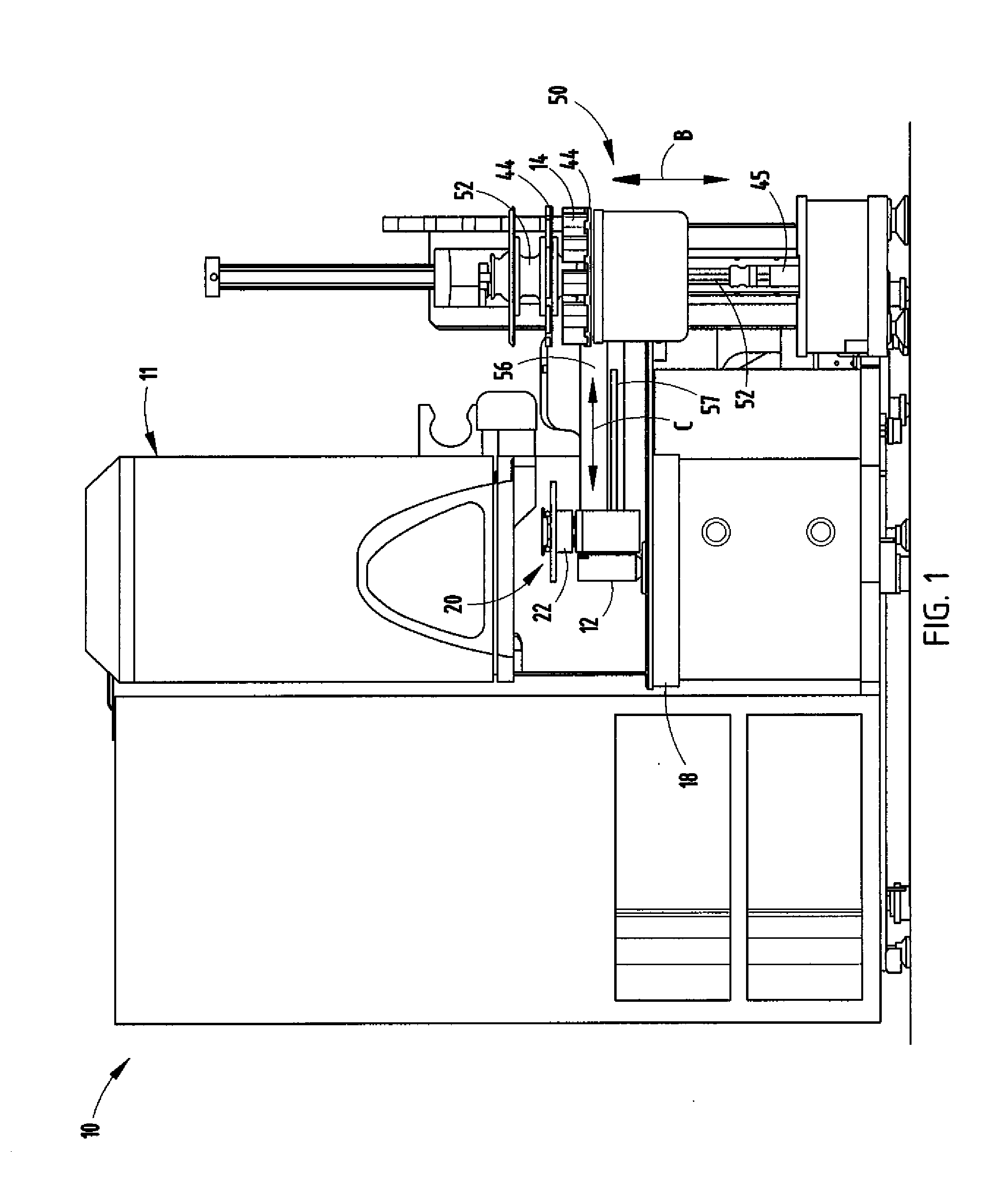 Crucible shuttle assembly and method of operation