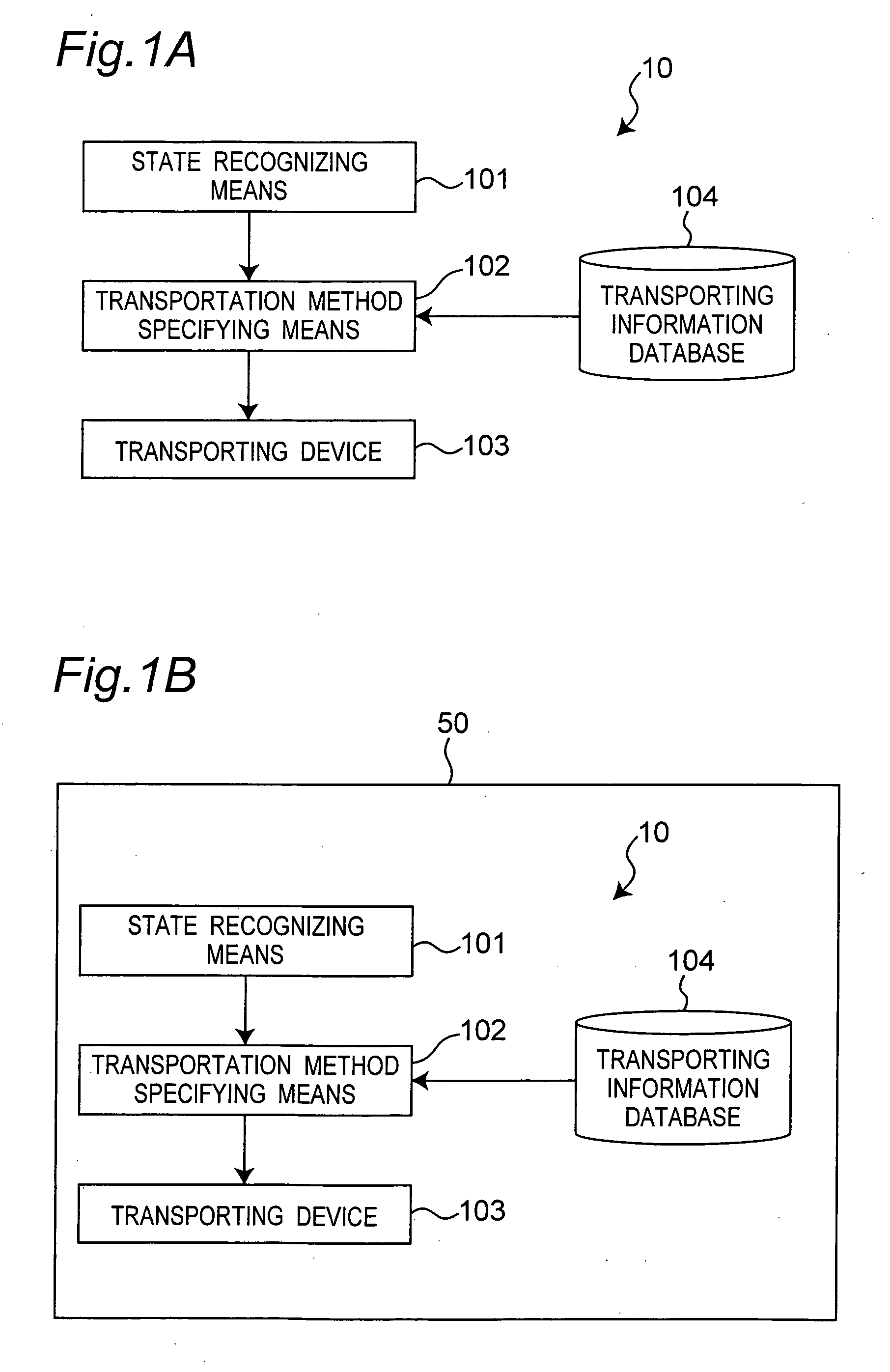 Article transporting robot