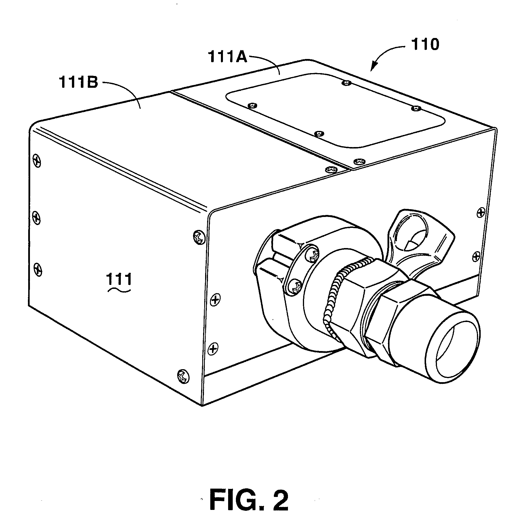 Optical analysis system and elements to isolate spectral region