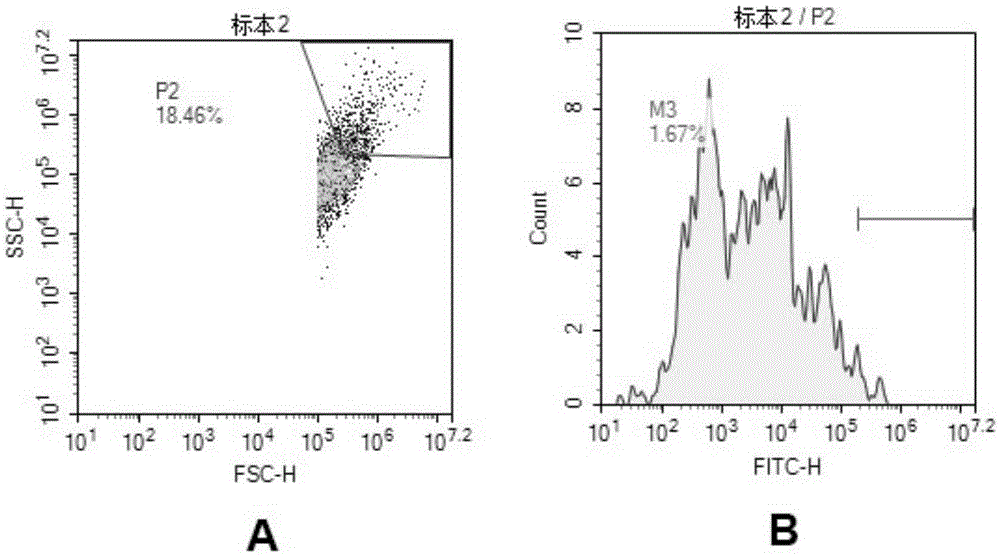 Human respiratory tract pathogen flow cytometry detection kit and method and cell fixation solution