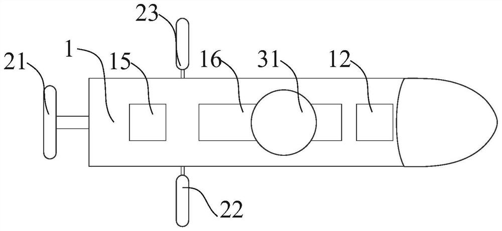 Underwater optical imaging system and method suitable for large-range shallow sea coral reef drawing