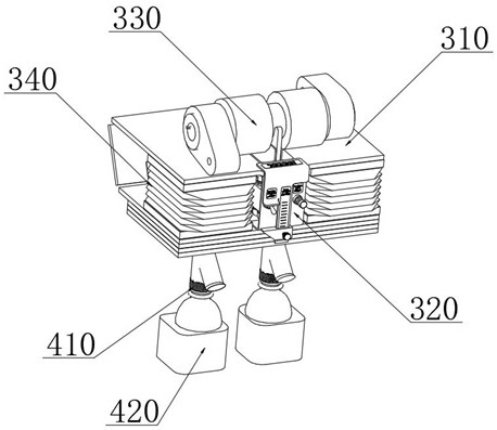 Flywheel shell processing flexible automatic production device