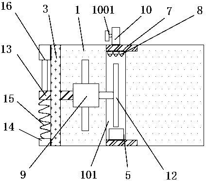 Novel computer glass screen cutting device