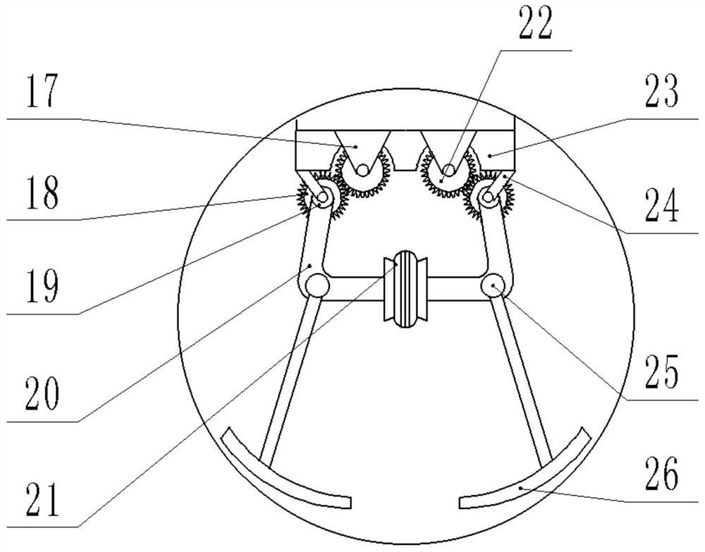 Six-degree-of-freedom manipulator firm in grabbing and capable of preventing sliding