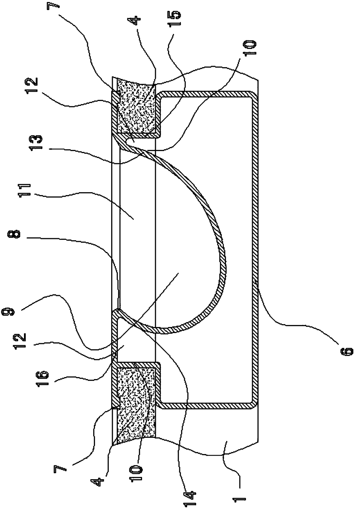 Outer wall heat-preservation decorative board structure