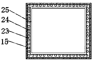 Automatic drying device for rice processing