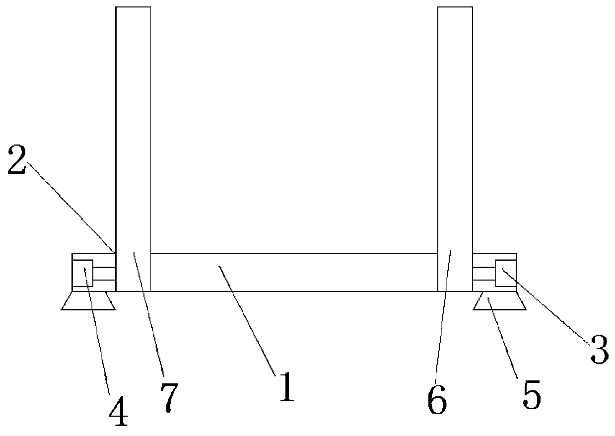 A feeding device for bamboo and wood product processing