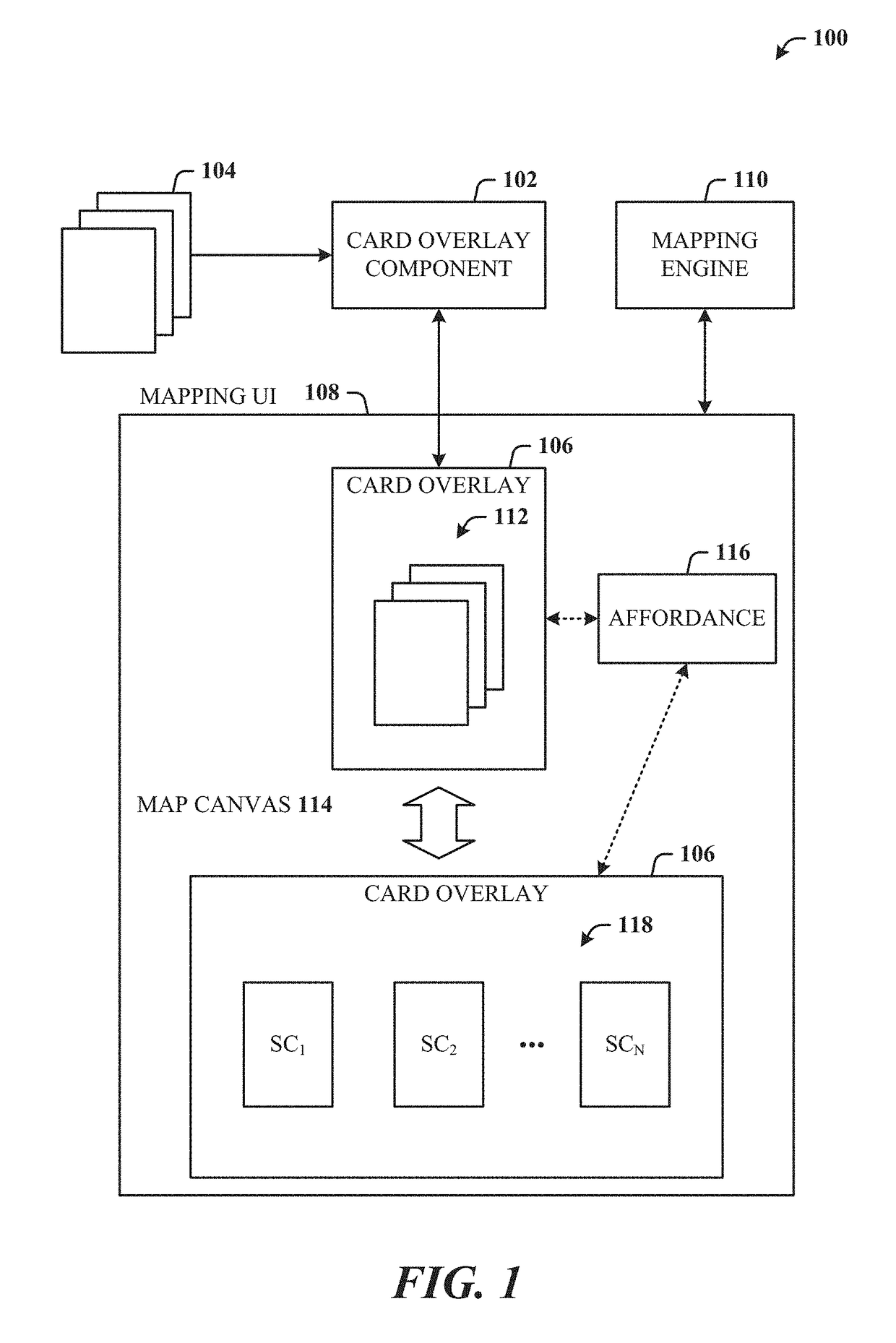 Semantic card view