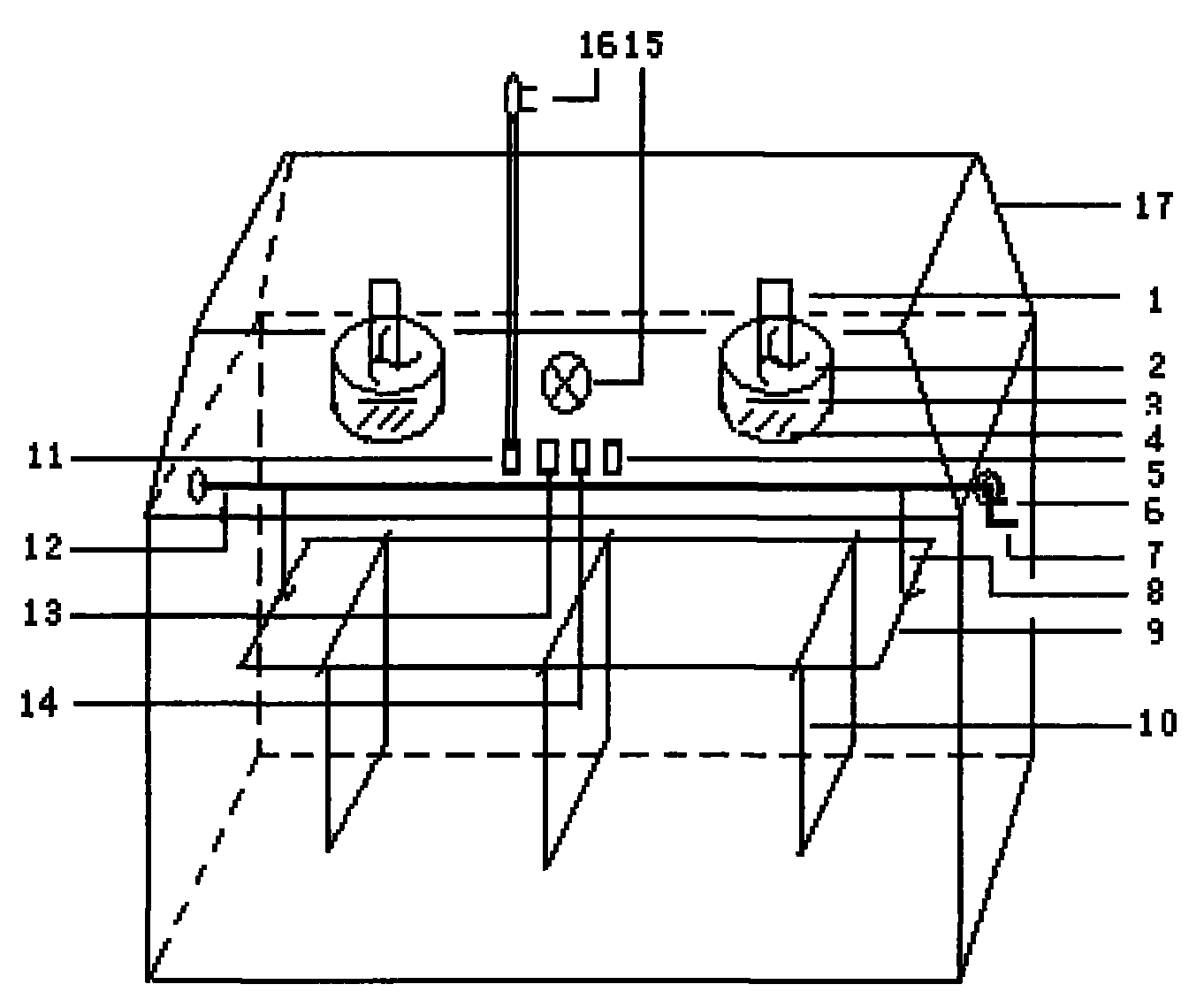 Pneumoconiosis film air drying processor