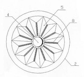 Fluidized discharge ventilation system for grain steel silos