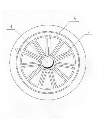 Fluidized discharge ventilation system for grain steel silos