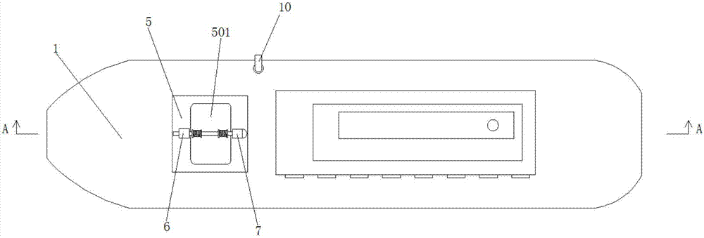 Marine live fish transporting device