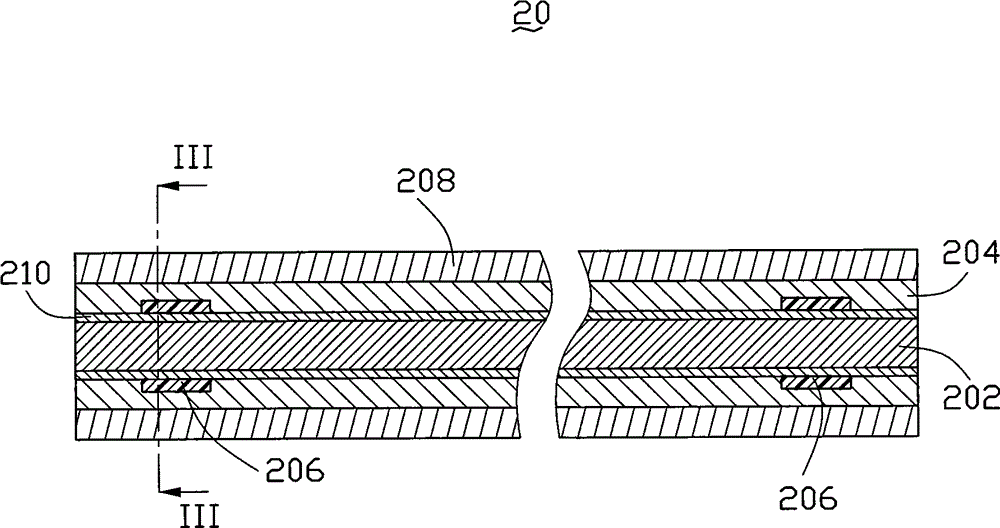 Preparation method of line heat source