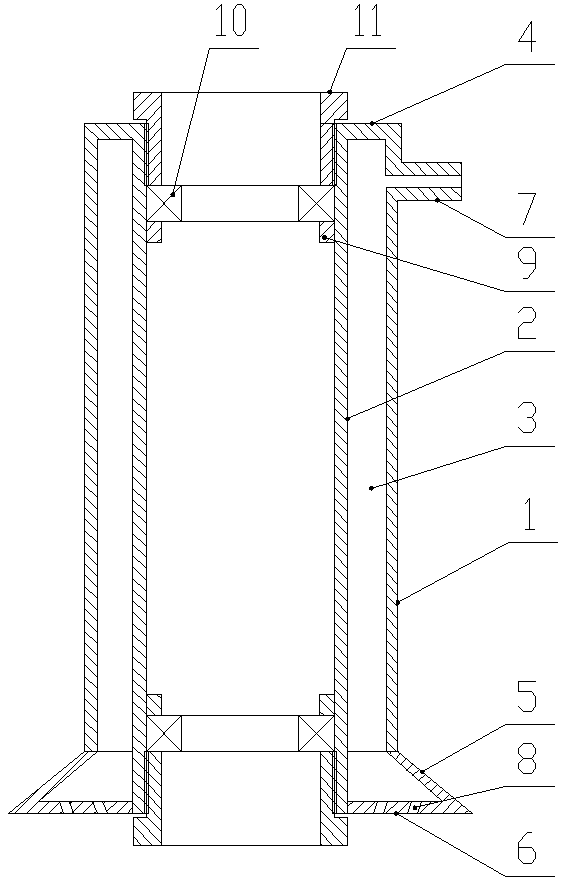 Drill bit cooling dust-proof device