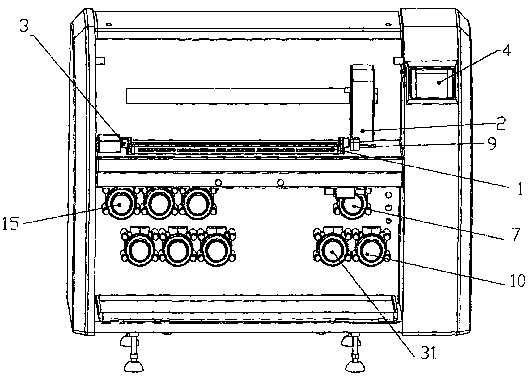 Full-automatic hybridization oven and implementation method and application thereof