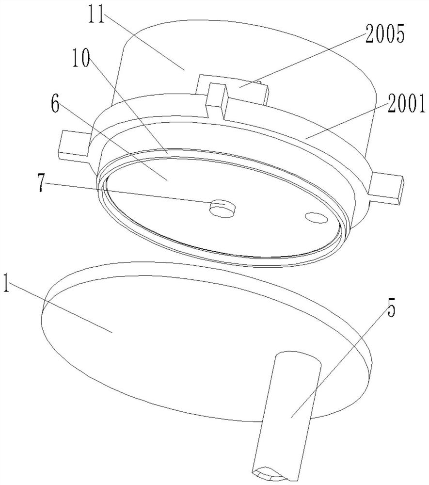 Quantitative feeding device for chemical production