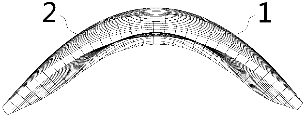 Arch dam pouring block construction control method