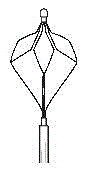 Micro-invision intervened thrombus taking system