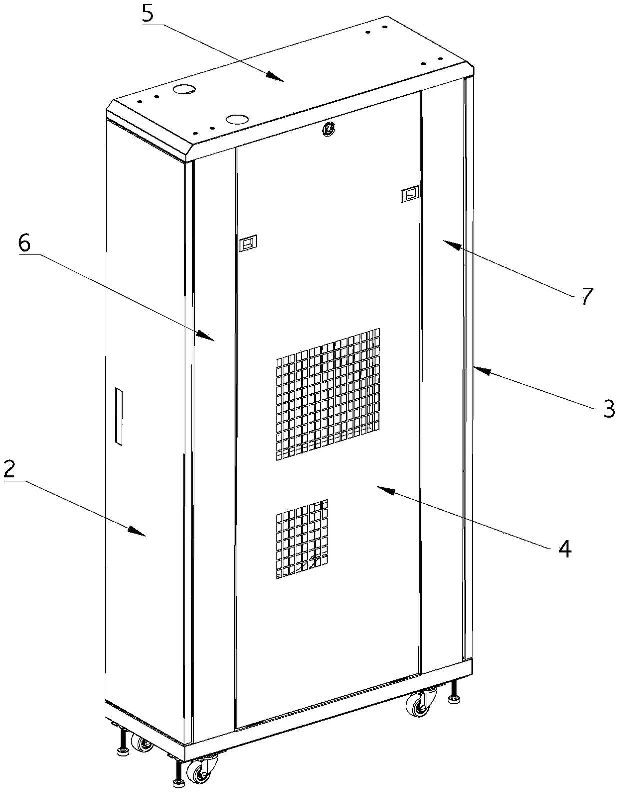 MINI-type intelligent facility cabinet