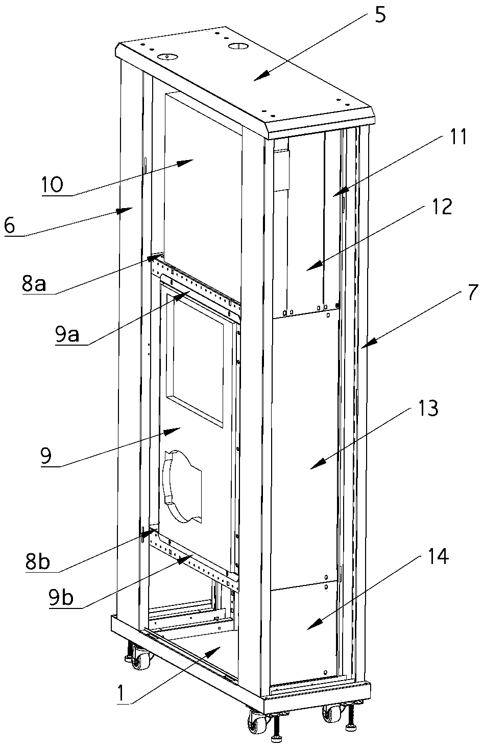 MINI-type intelligent facility cabinet