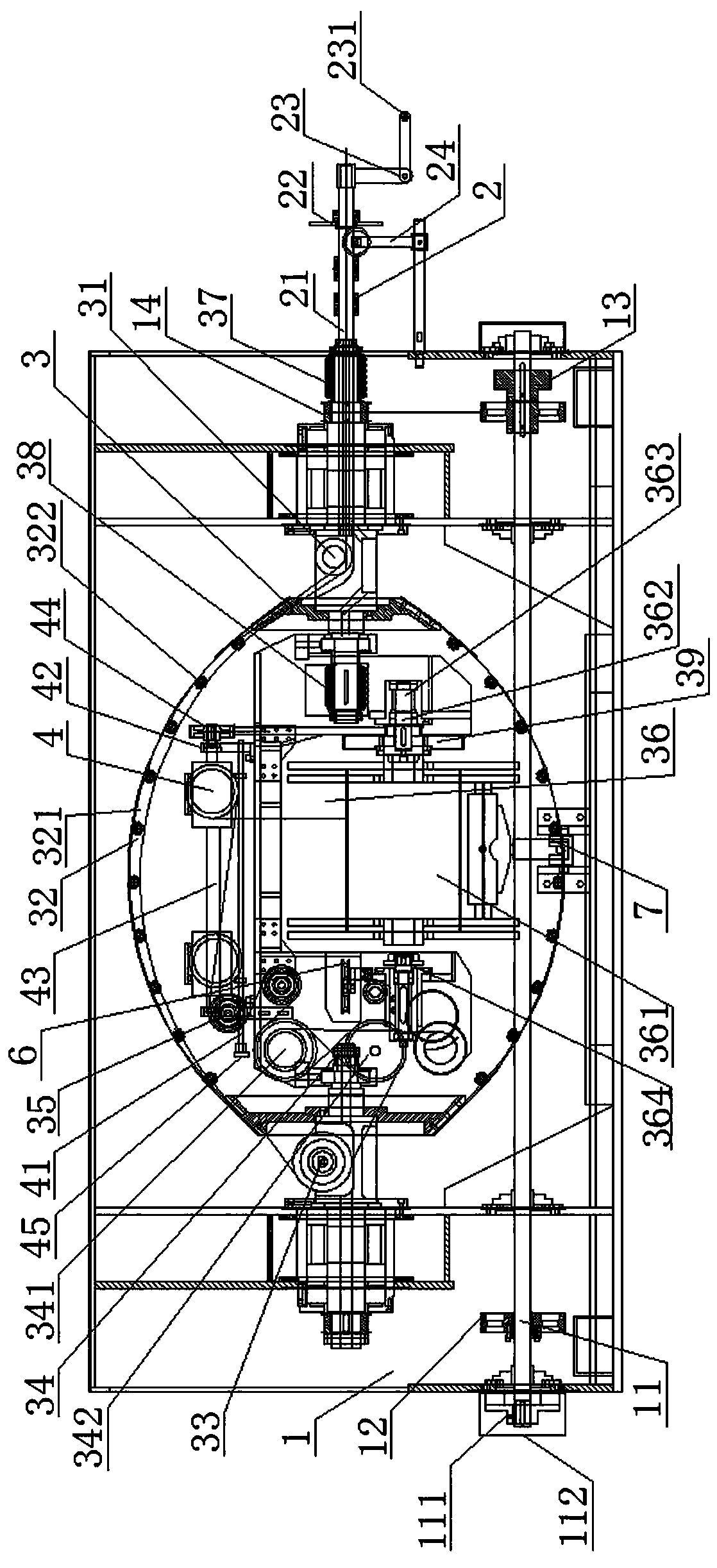 High-speed wire twisting machine with excellent performance